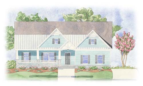 Paxton At Brunswick Forest Watercolor Rendering